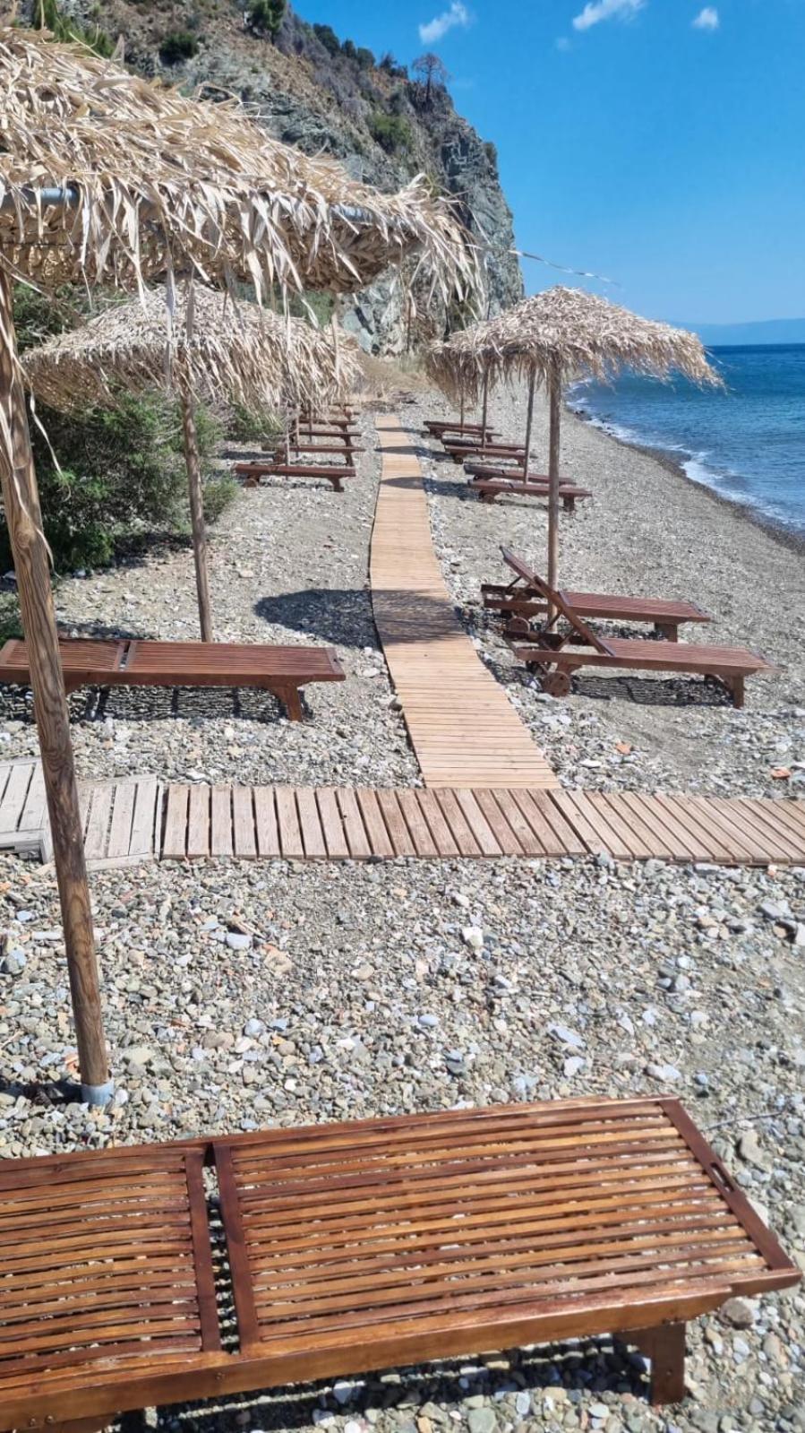 Hotel Kaminos Evia Límni Exterior foto