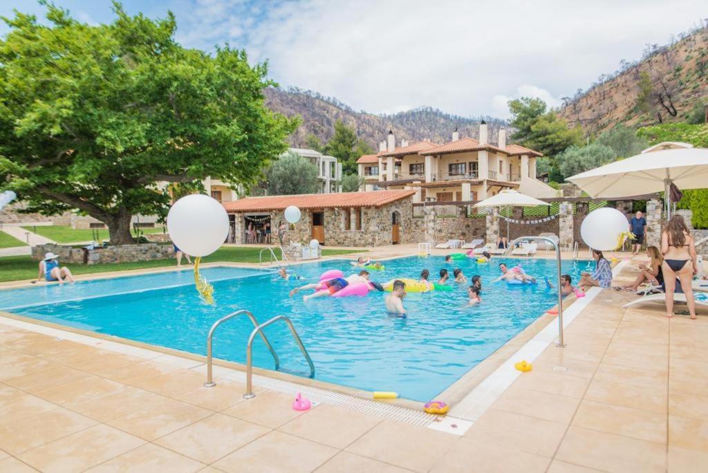 Hotel Kaminos Evia Límni Exterior foto