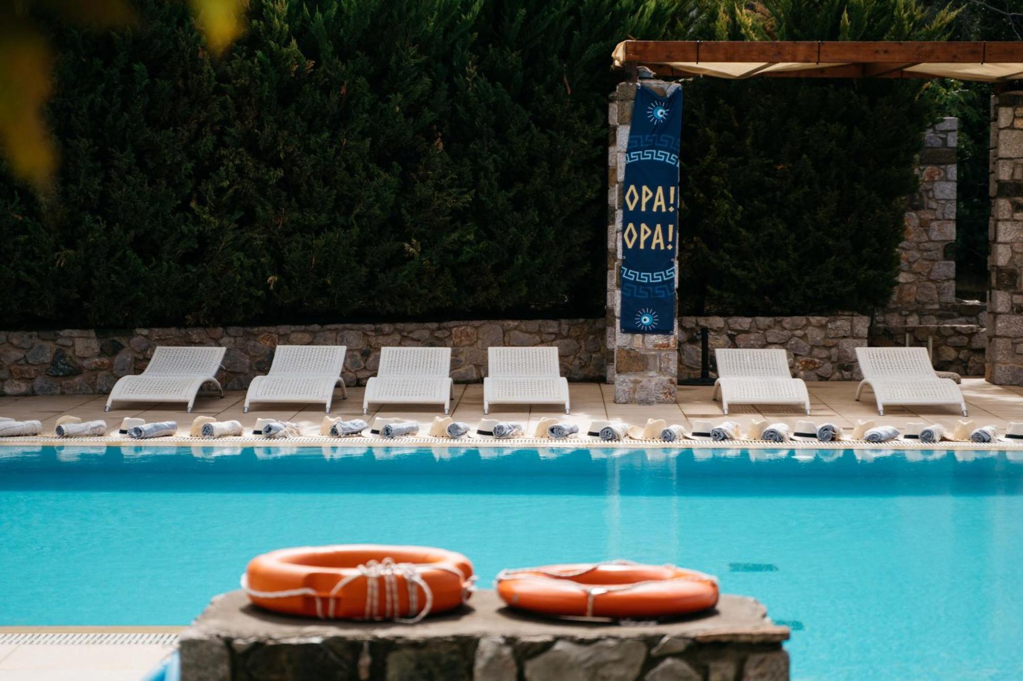 Hotel Kaminos Evia Límni Exterior foto