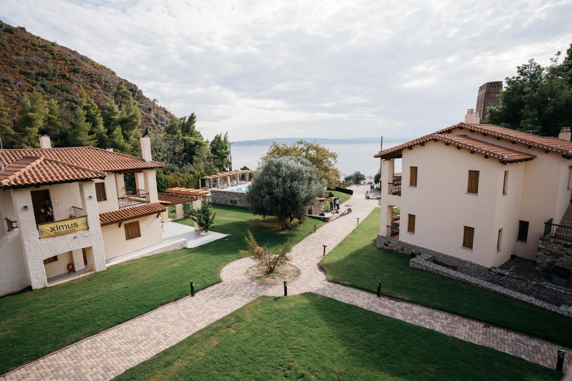 Hotel Kaminos Evia Límni Exterior foto